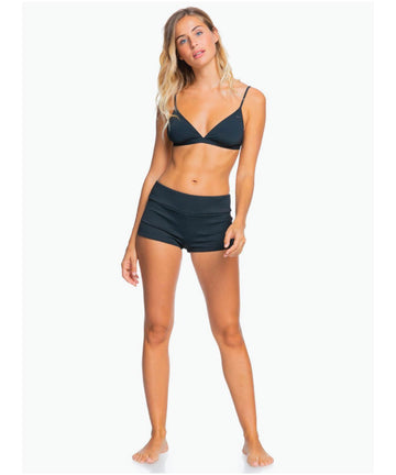 Roxy Womens Mind of Freedom Separate Boy Leg Bikini Pant - Anthracite